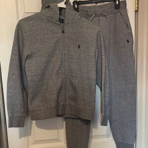 Polo by Ralph Lauren Gray Kids Matching Set